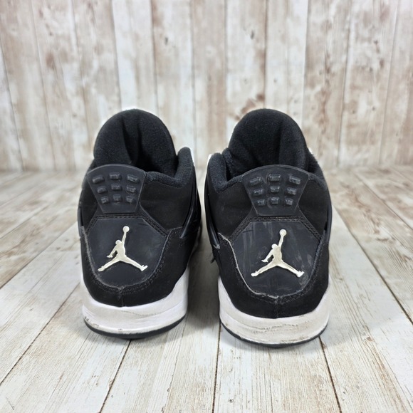 Jordan 4 Retro Black Cat Sneakers Youth Shoes‎ Comfortable Style 13C - Picture 3 of 8
